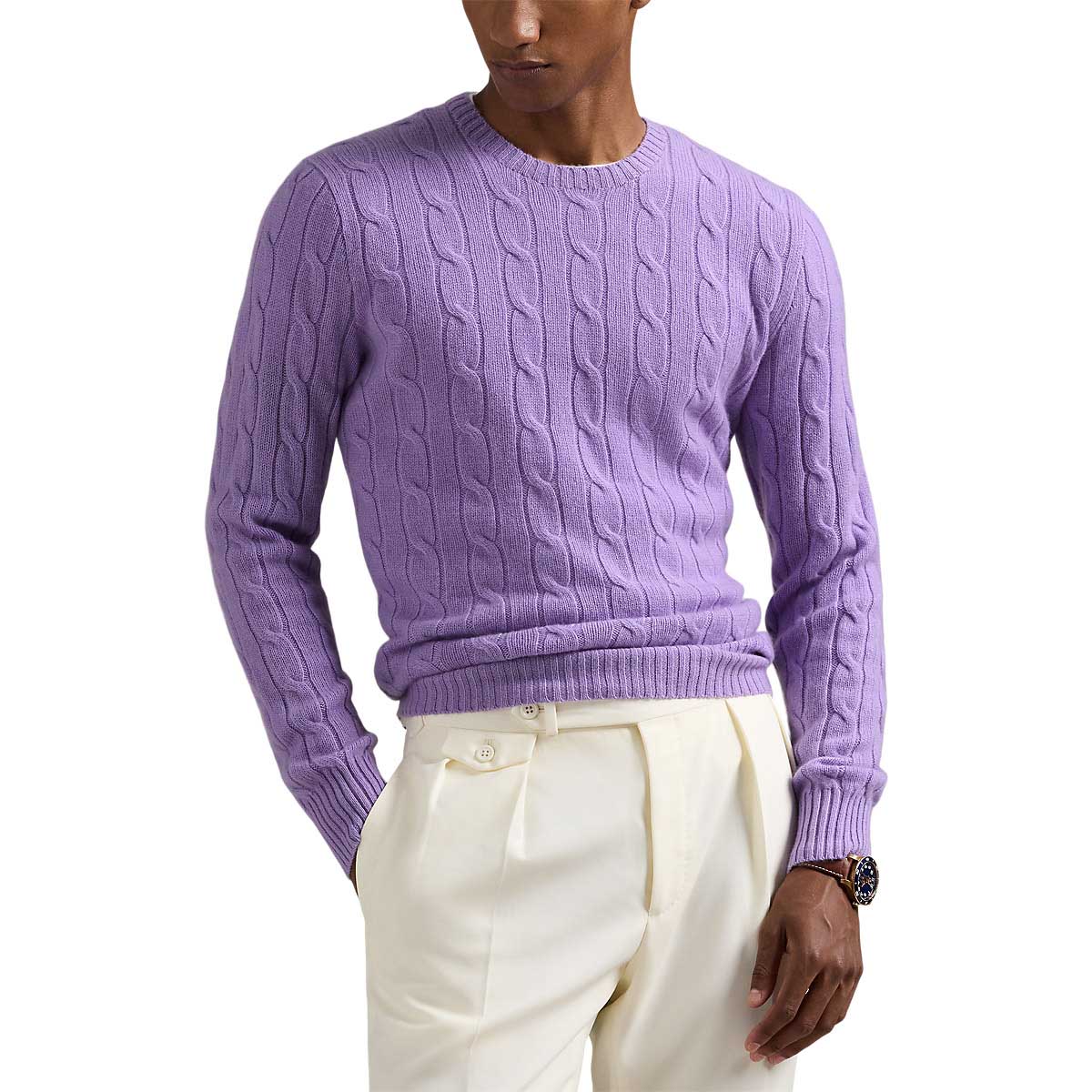 Polo Ralph Lauren The Iconic Cable-Knit Cashmere Sweater